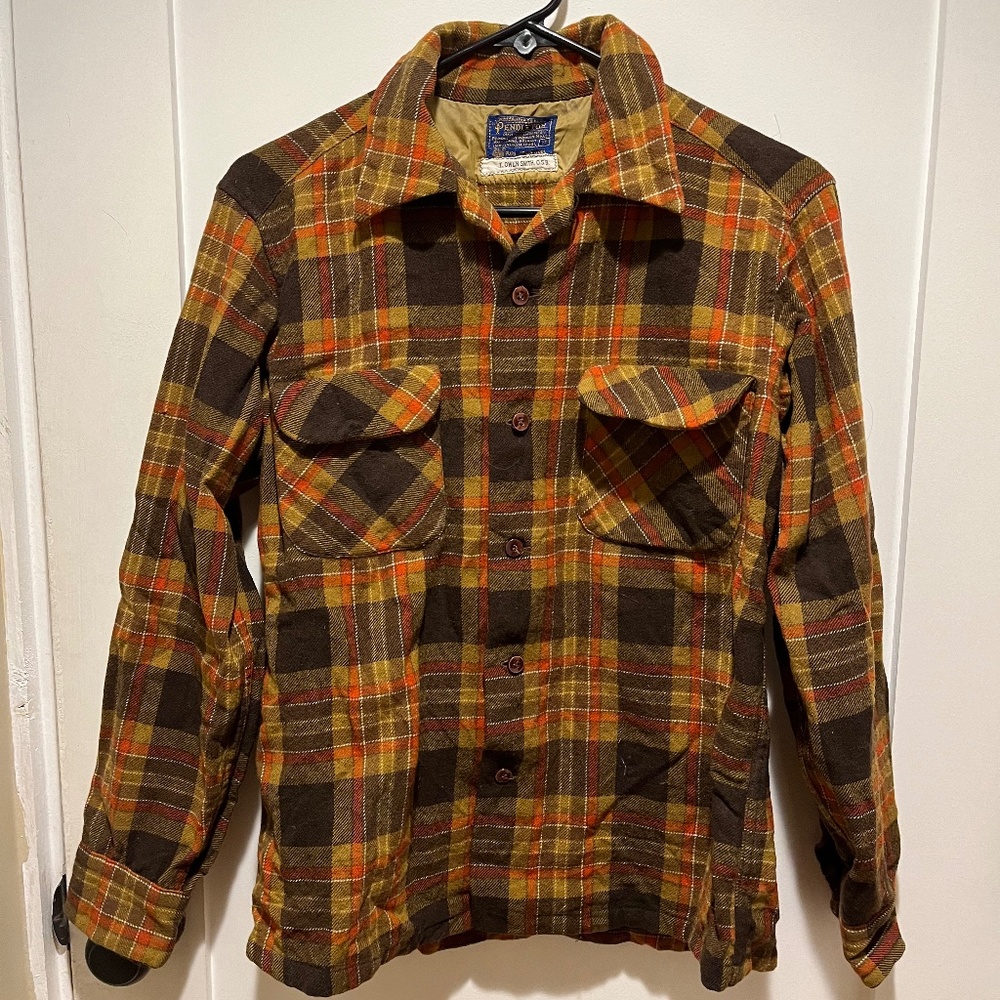 Pendleton wool button up